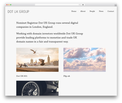 Divi theme WordPress - dotukgroup.com