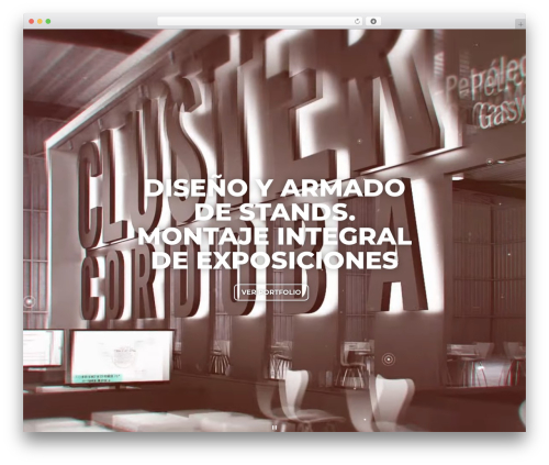 Divi theme WordPress - expomar.com.ar