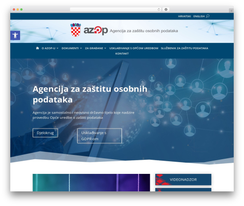 Divi theme WordPress - azop.hr