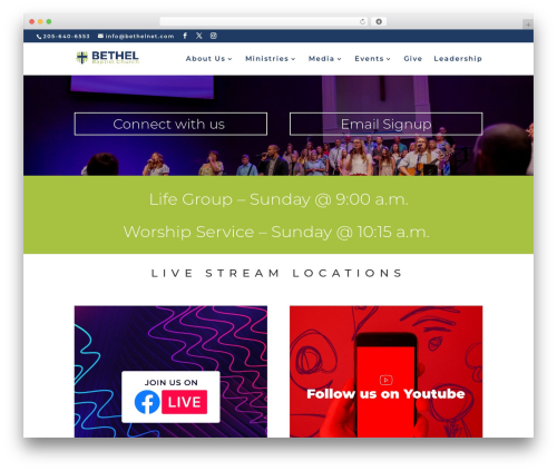 Divi theme WordPress - bethelnet.com Divi theme WordPress - bethelnet.com