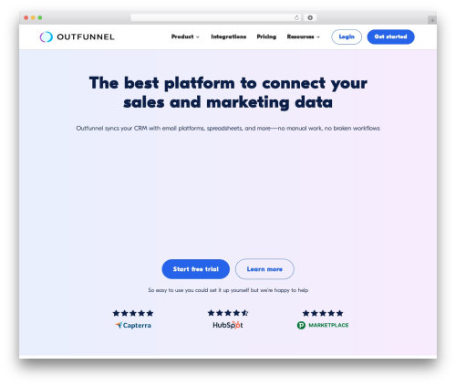 Divi WordPress page theme - outfunnel.com Divi WordPress page theme - outfunnel.com