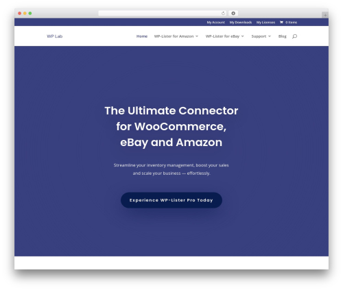 Divi WordPress shop theme - wplab.com Divi WordPress shop theme - wplab.com