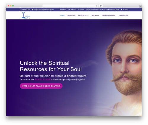 Divi WordPress theme - tsl.org.au