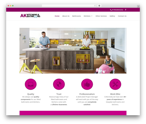 Divi WordPress theme - bathroomswolverhampton.org.uk