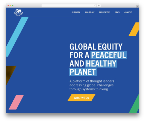 Divi WordPress theme - clubofrome.org