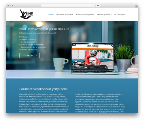 Divi WP theme - knp.fi