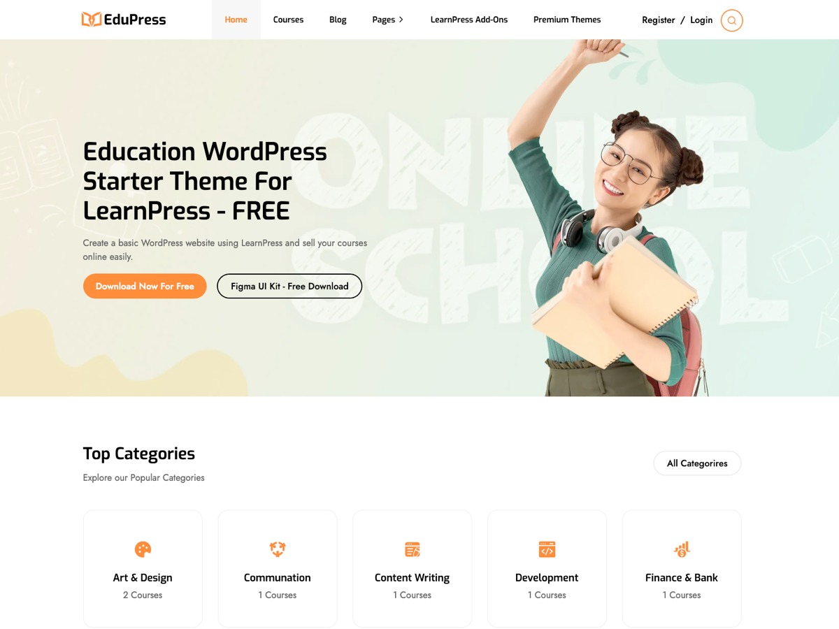 Edu Press premium WordPress theme