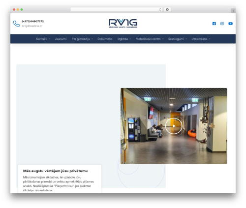 Edumall best WordPress theme - rv1g.lv
