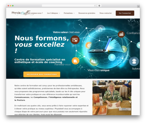 Edumall WordPress theme - physiobell.fr