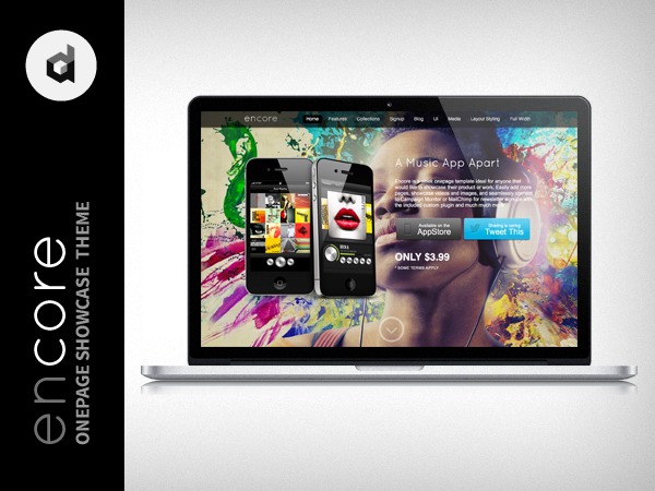 Encore WordPress theme