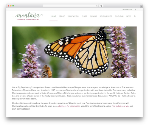 Enfold garden WordPress theme - mtfgc.org