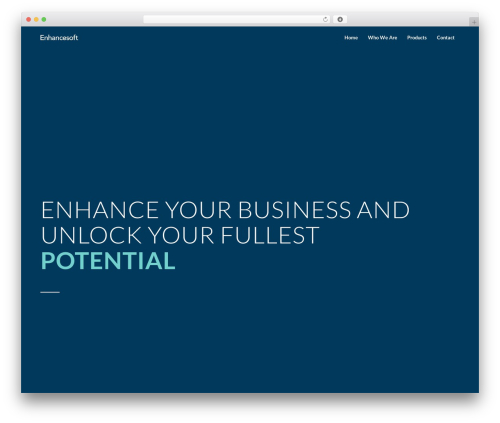 Enfold theme WordPress - enhancesoft.com