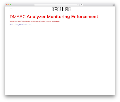 Enfold WordPress theme - powerdmarc.com