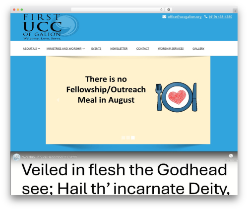 Enigma theme WordPress free - uccgalion.org