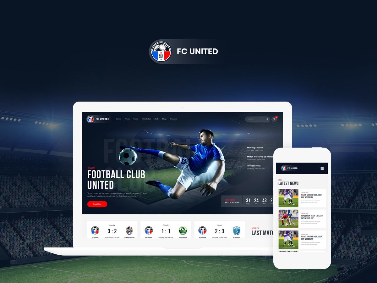 FC United Child Theme WordPress theme