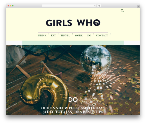Felt WordPress magazine theme - girlswhomagazine.nl