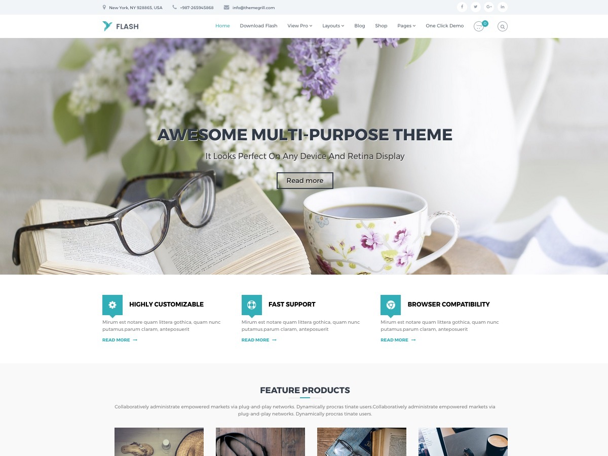 Flash Child WordPress blog theme by ThemeGrill
