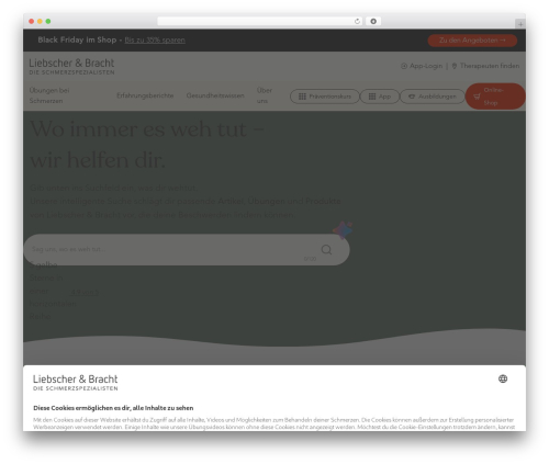 Flatsome theme WordPress - liebscher-bracht.com