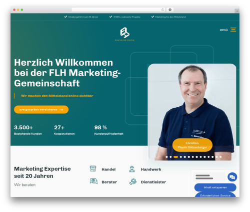 Flatsome WP theme - flh-mediadigital.de