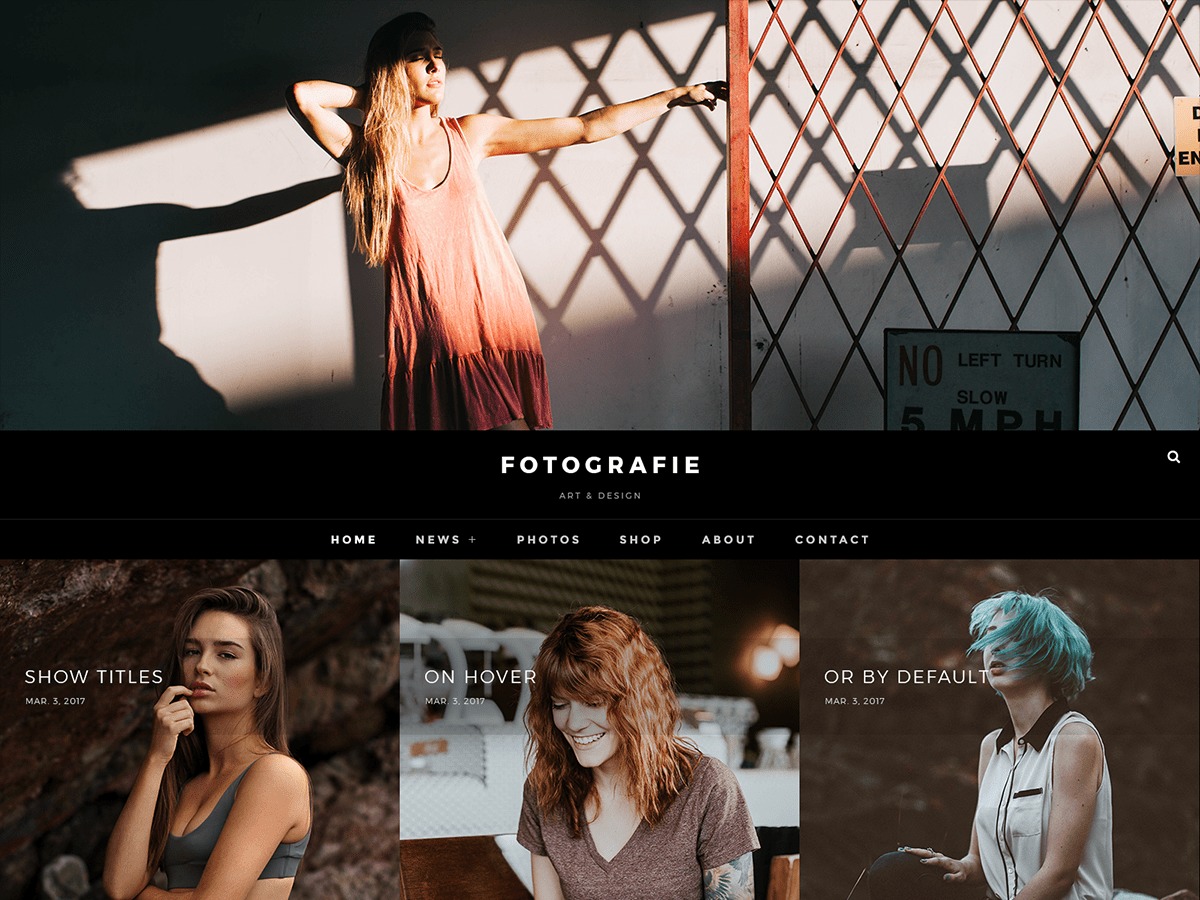 Fotografie best WordPress gallery by Catch Themes