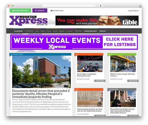 GeneratePress best WordPress theme - mountainx.com