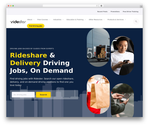 GeneratePress theme WordPress - ridester.com