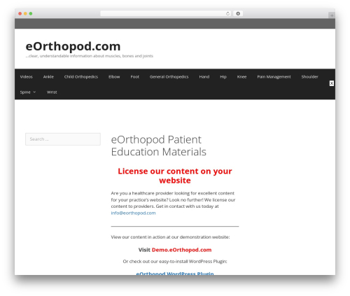 GeneratePress theme WordPress - eorthopod.com GeneratePress theme WordPress - eorthopod.com