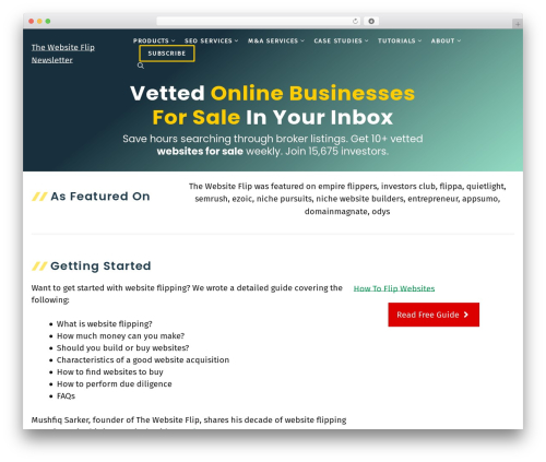 GeneratePress WordPress magazine theme - thewebsiteflip.com