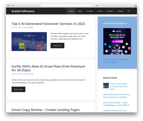 GP premium (gp-premium) WordPress plugin - scaledinference.com