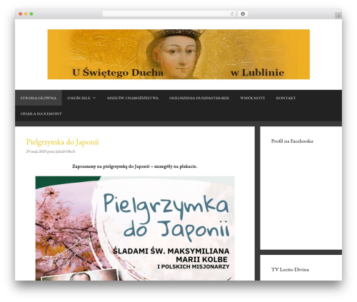GeneratePress WordPress theme - duch.lublin.pl