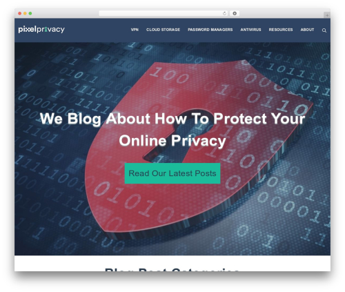 GeneratePress WordPress theme - pixelprivacy.com