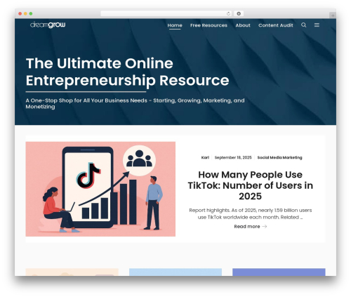 GeneratePress WordPress theme - dreamgrow.com GeneratePress WordPress theme - dreamgrow.com