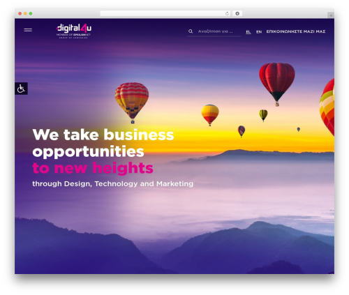 GeneratePress WordPress theme - digital4u.gr