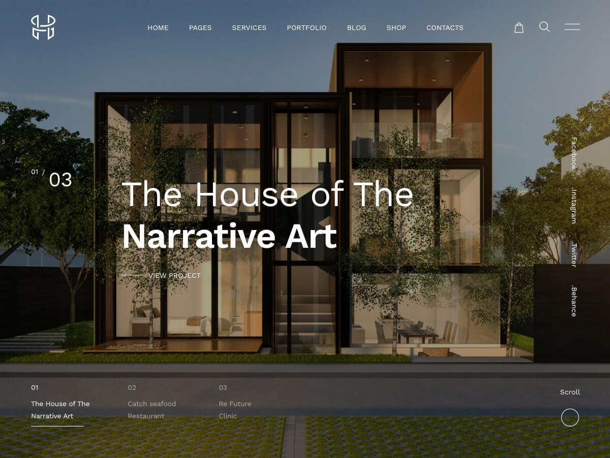 Hellix personal WordPress theme