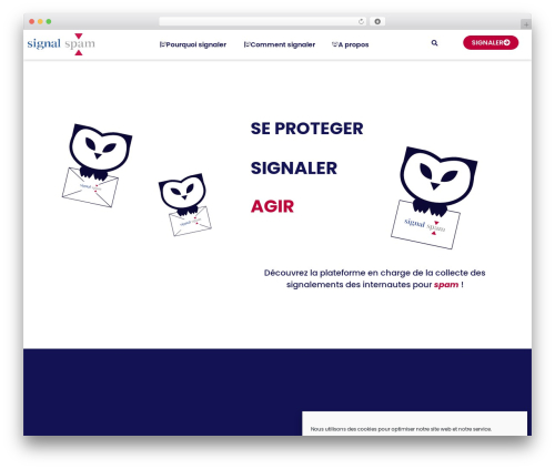 Hello Elementor free website theme - signal-spam.fr