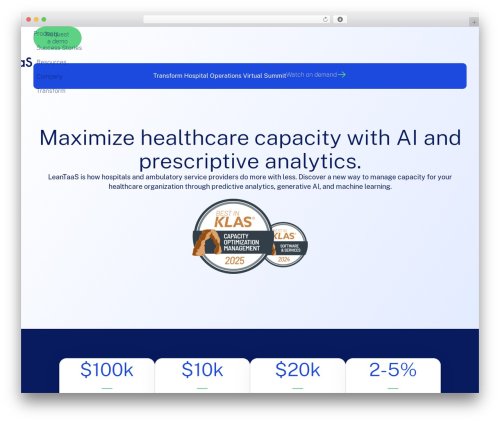 Hello Elementor free website theme - leantaas.com