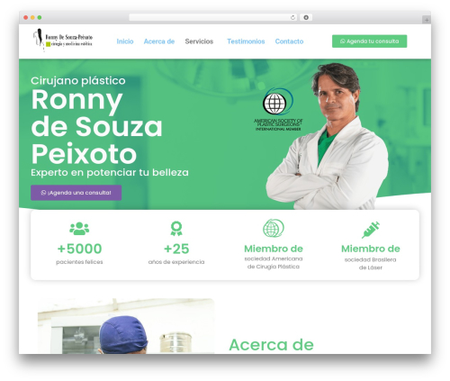 Hello Elementor free WordPress theme - ronnydesouza.com