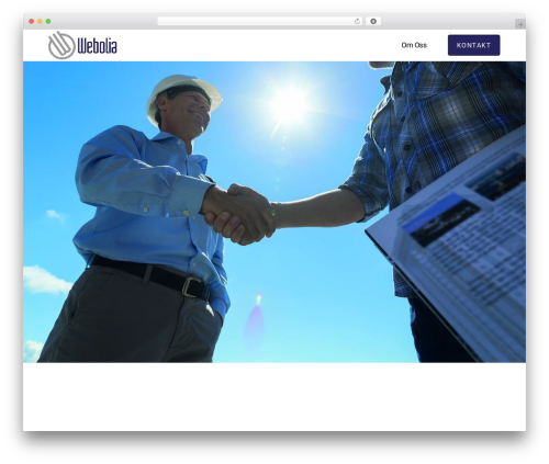 Hello Elementor free WP theme - webolia.se