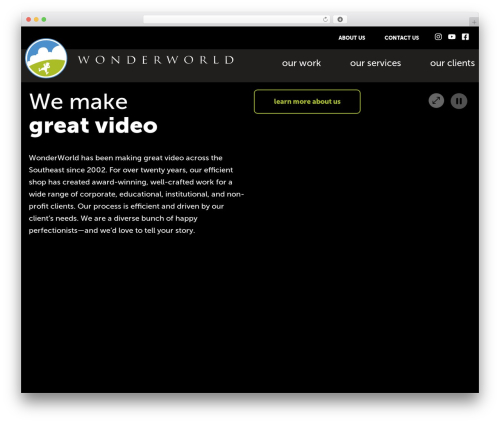 Hello Elementor free WP theme - wonderworldtv.net