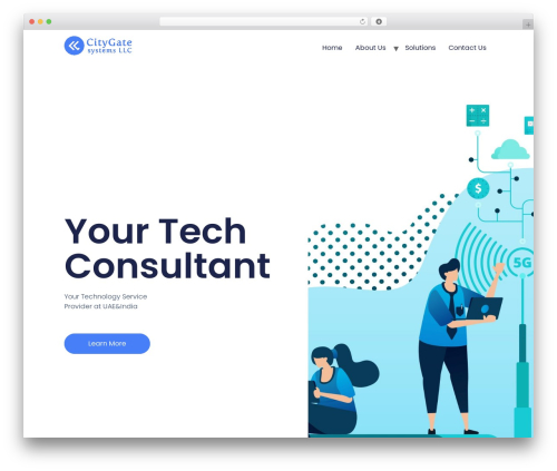 Hello Elementor theme WordPress free - citygatesystems.com
