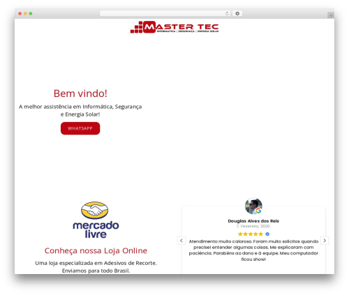 Hello Elementor WordPress theme - mastertecinformatica.com