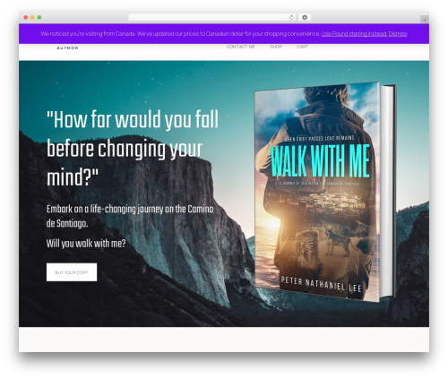 Hello Elementor WordPress theme design - peternathaniellee.com