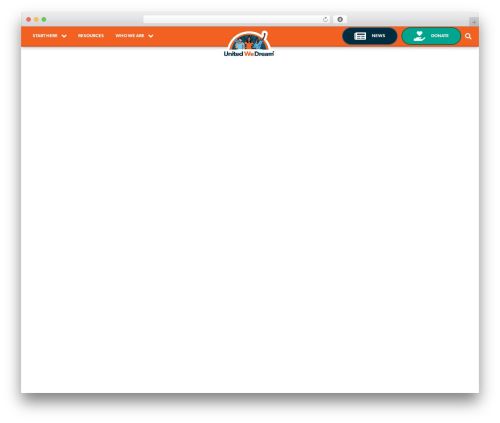 Hello Elementor WordPress theme - unitedwedream.org