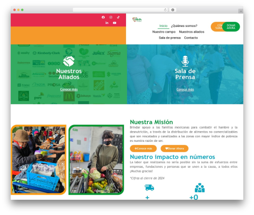 Hello Elementor WordPress theme - acompartir.org