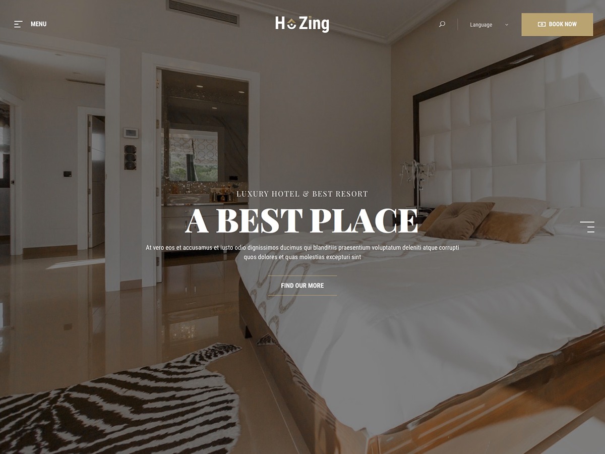 Hozing WordPress theme