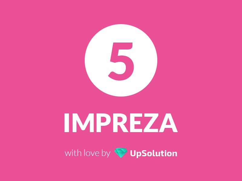 Impreza best WordPress theme by UpSolution