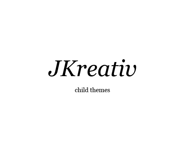 Jkreativ Child Theme best WordPress theme