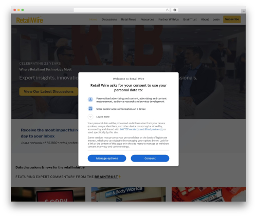 Kadence free WP theme - retailwire.com Kadence free WP theme - retailwire.com