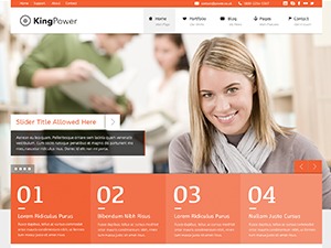 King Power WordPress theme