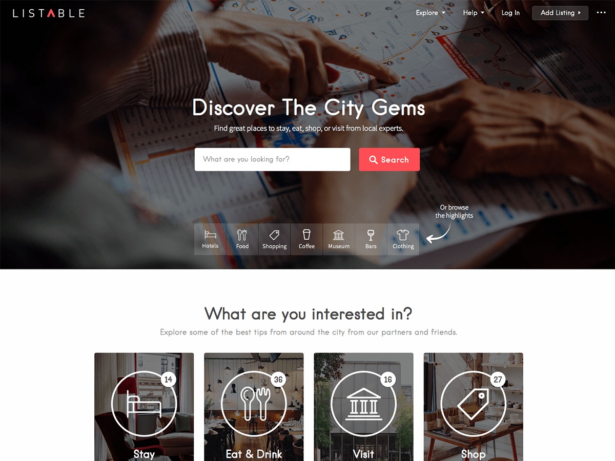 Listable premium WordPress theme